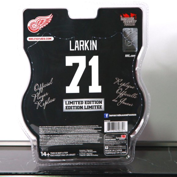 Dylan Larkin 6" Hockey Figurine by Imports Dragon for the Detroit Red Wings NHL - Picture 3 of 5
